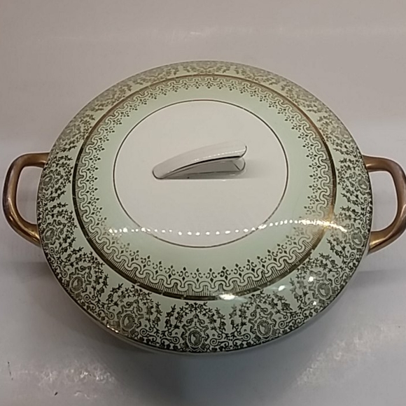 Vtg Stouffers handpainted Favorite Bavaria with lid 10.25" - Picture 10 of 16